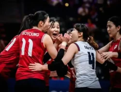 Bangkit dari Degradasi VNL, Timnas Voli Putri Korea Selatan Manfaatkan Uji Coba Lawan Srikandi Merah Putih