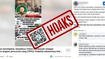 Beredar Hoaks Polri Batal Tetapkan Febrie Adriansyah Sebagai Tersangka, Simak Fakta Sebenarnya