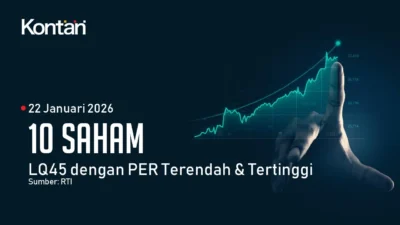 Daftar Saham PER Terendah & Tertinggi LQ45 (22 Juli 2026): HRTA dan AMMN Jadi Sorotan