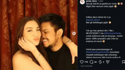 Hari Ini Menikah! Nathalie Holscher Resmi Dipersunting Aripat, Pengusaha Muda Digital Marketing