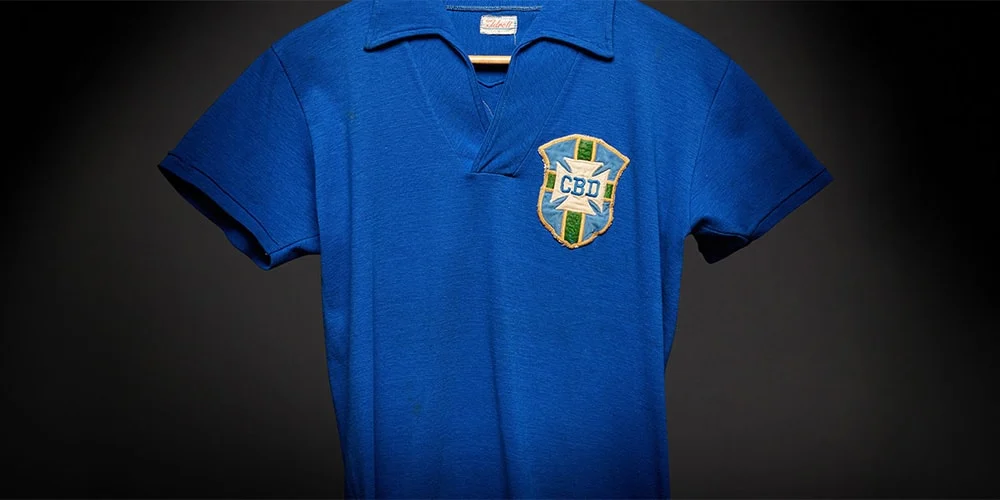 Jersey Final Piala Dunia 1958 Milik Pele Laku Rp88,2 Miliar, Memorabilia Sepak Bola Termahal Kedua