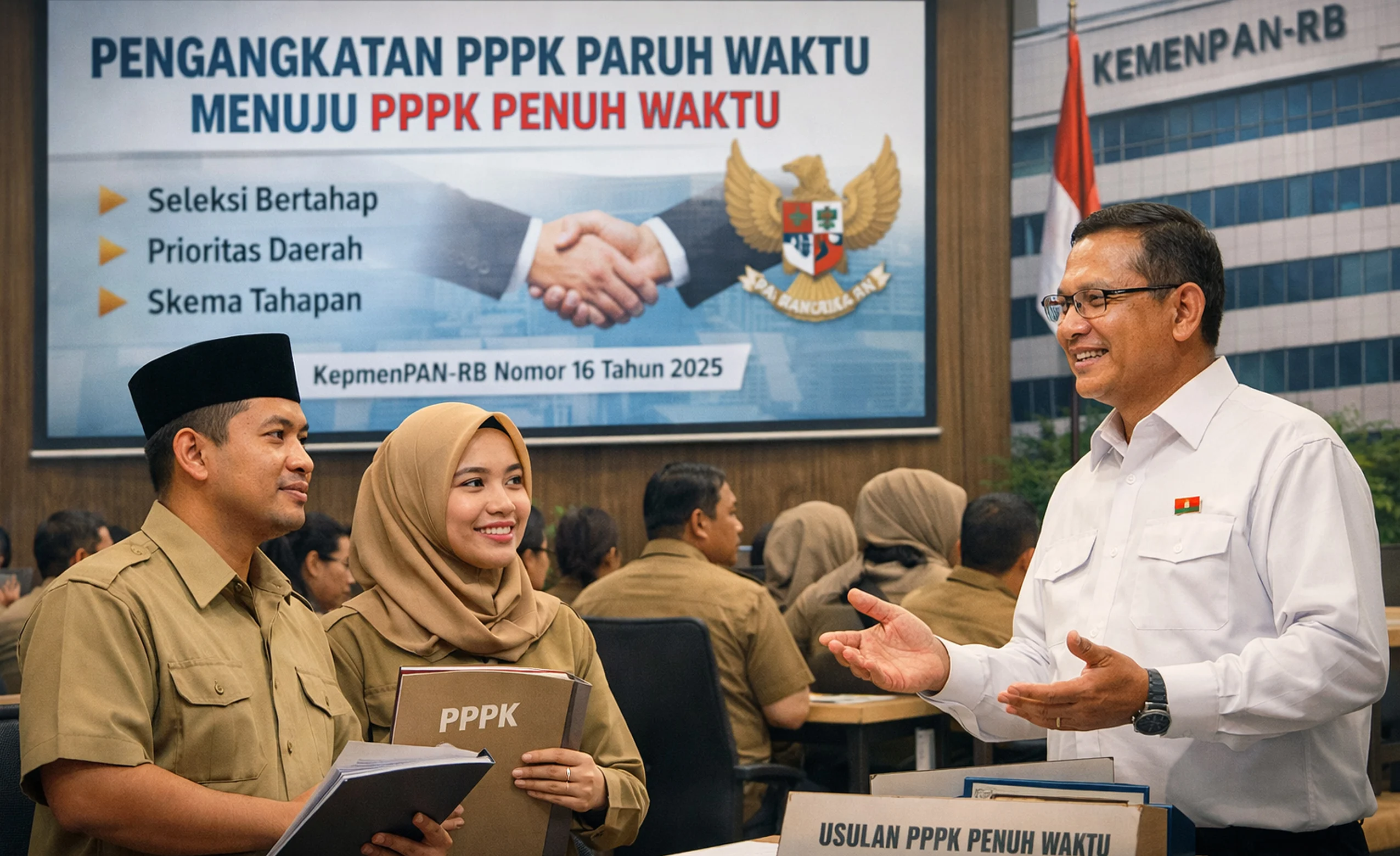 Kabar Gembira! PPPK Paruh Waktu dan Guru Terdampak Downgrade Segera Berubah Nasib? Ini Faktanya
