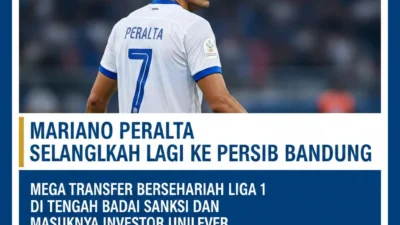 Kepastian dari Bos Persib: Mariano Peralta Dipastikan Absen Saat Lawan DPMM FC