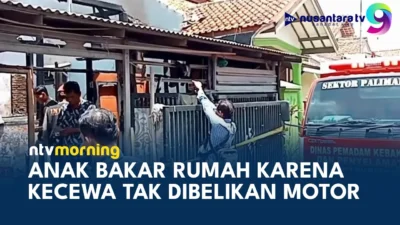 Kesal Tak Diberi Rp15 Juta untuk Angsur Motor, Anak Bakar Rumah Orang Tua di Bantul, Polisi Luka Bakar