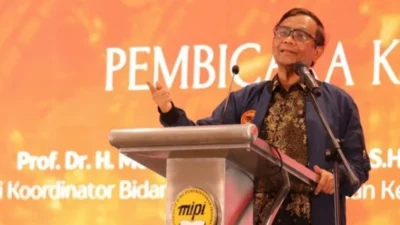 Mahfud MD Sindir Pedas Febrie Adriansyah: Enggak Ada Maling Ngaku, Semua Koruptor Bilang Dikriminalisasi
