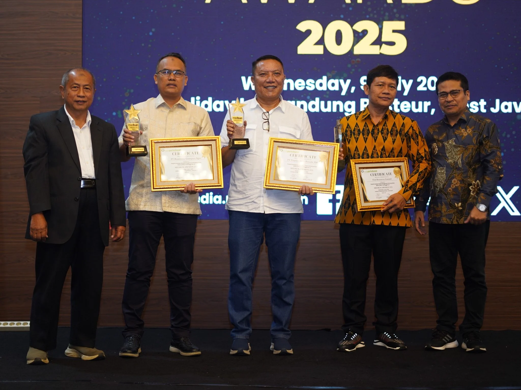 Medbun Awards 2026 Dorong Inovasi Pabrik Kelapa Sawit demi Daya Saing Global