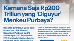 Menkeu Purbaya Bantah Langgar Aturan saat Pindahkan Rp200 Triliun SAL ke Himbara: ‘Ini Cash Management, Bukan Pakai Uang’