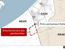 Menteri Israel Tegaskan Target: Rebut Kendali Gaza dan Bangun Permukiman, Tanggul Raksasa Mulai Dibangun