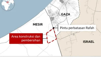 Menteri Israel Tegaskan Target: Rebut Kendali Gaza dan Bangun Permukiman, Tanggul Raksasa Mulai Dibangun