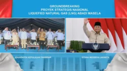 Presiden Prabowo Resmikan Groundbreaking Proyek LNG Abadi Masela: Investasi Rp355 Triliun untuk Ketahanan Energi Nasional