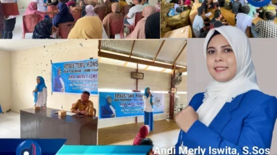 Reses Penuh Keakraban: Andi Merly Serap Aspirasi di Kolong Rumah Panggung Kelurahan Cina