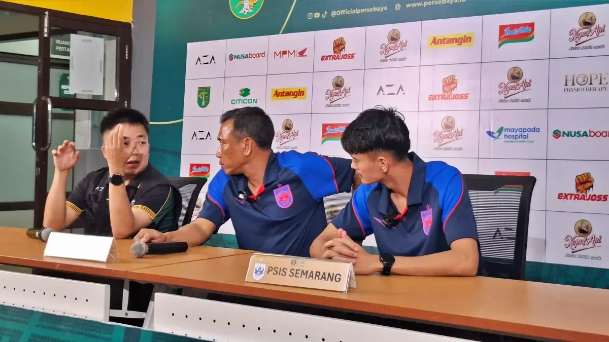 Widodo C Putro Puas: Perubahan Taktik Kunci PSIS Tahan Imbang Persebaya 2-2