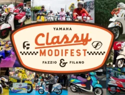 Yamaha CLASSY Modifest 2026 Sukses Gaet 5 Kota, Tunjukkan Keberagaman Tren Modifikasi
