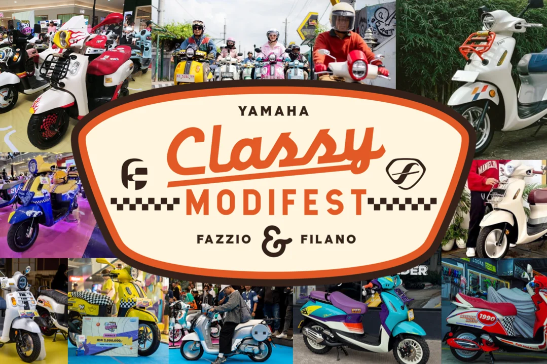 Yamaha CLASSY Modifest 2026 Sukses Gaet 5 Kota, Tunjukkan Keberagaman Tren Modifikasi