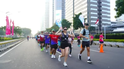 37 Ribu Pelari Taklukkan Jakarta Running Festival 2026, 32 Titik Hidrasi Hingga Asuransi Jadi Kunci