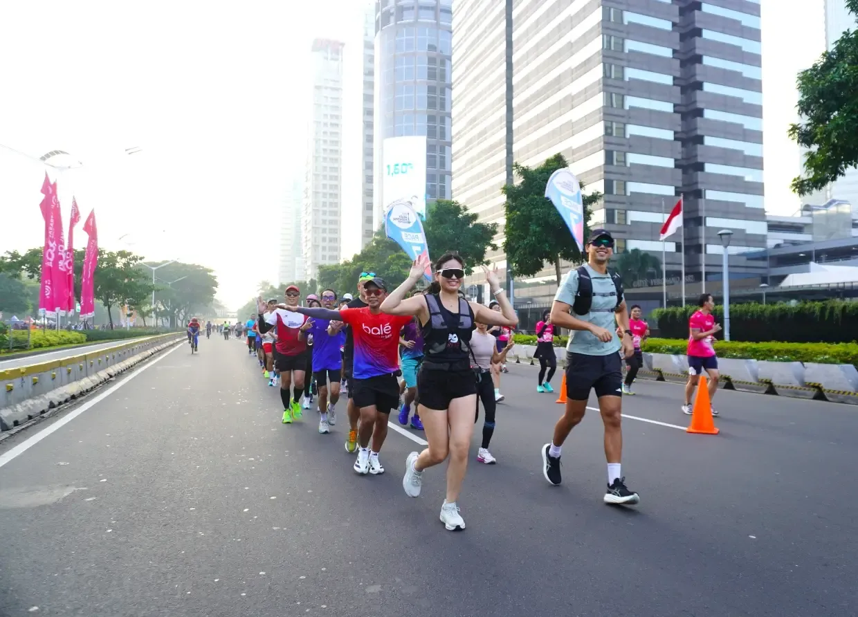 37 Ribu Pelari Taklukkan Jakarta Running Festival 2026, 32 Titik Hidrasi Hingga Asuransi Jadi Kunci