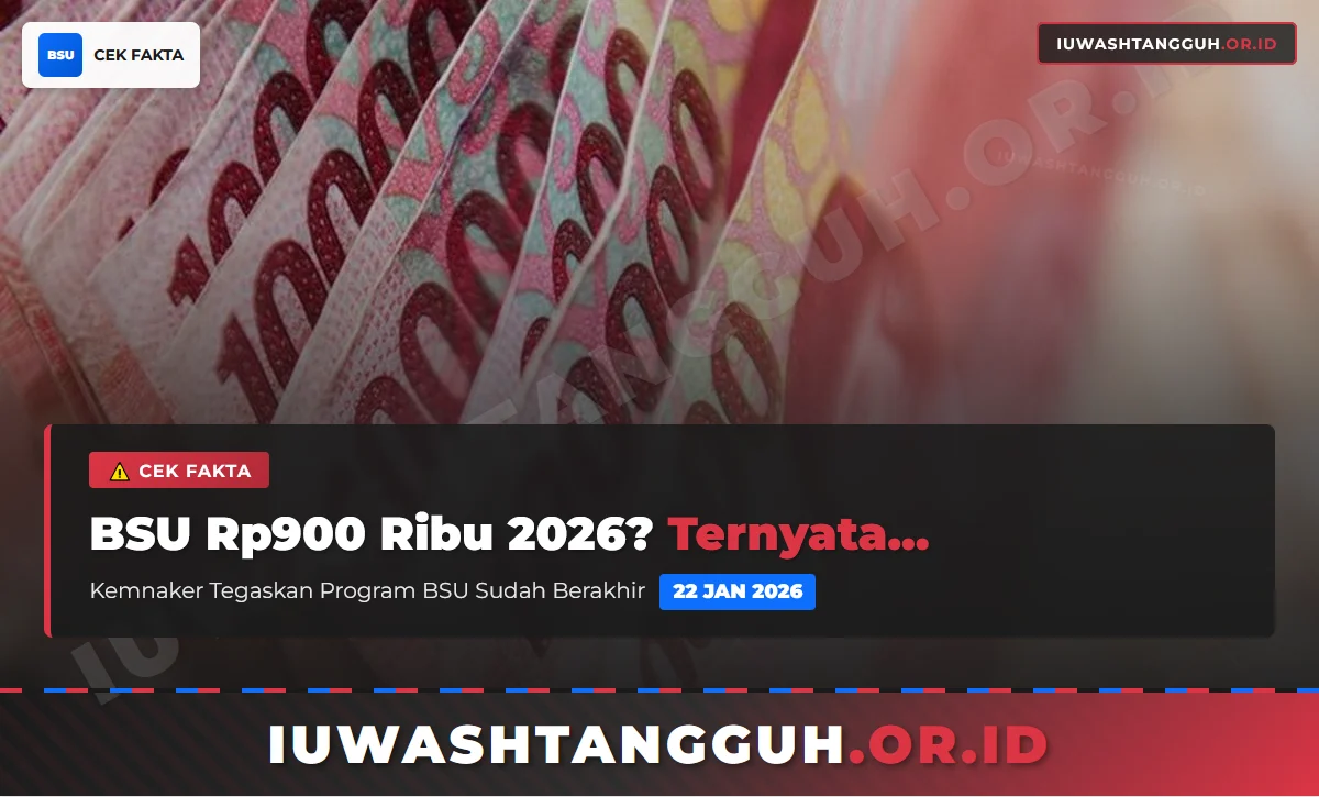 BSU Kemnaker 2026 Cair Rp900 Ribu: Begini Cara Cek dan Syaratnya