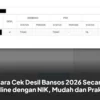 Cek Desil NIK: Kunci Bansos Oktober 2026, Jangan Sampai Nama Anda Hilang dari Daftar!