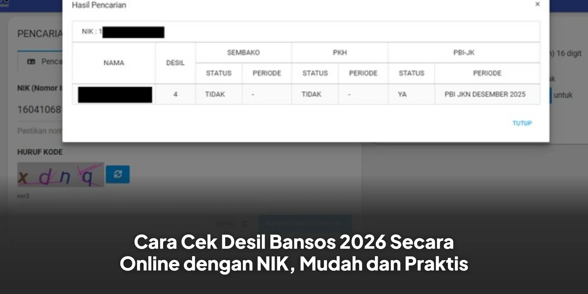 Cek Desil NIK: Kunci Bansos Oktober 2026, Jangan Sampai Nama Anda Hilang dari Daftar!