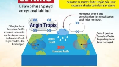 Gelombang Panas Landa Indonesia: El Nino Super Kuat Picu Kekeringan, Polusi Udara, dan Ancaman Laut