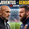 Genoa vs Juventus: Duel Taktis De Rossi dan Spalletti di Ferraris, Wiafe Absen