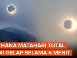 Gerhana Matahari Total 2027: Durasi 6 Menit 23 Detik, Catat Tanggalnya!