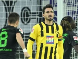 Hasil Liga 1 Hari Ini: Borussia Moenchengladbach Terpuruk, Tanpa Poin Usai Lima Kekalahan Beruntun