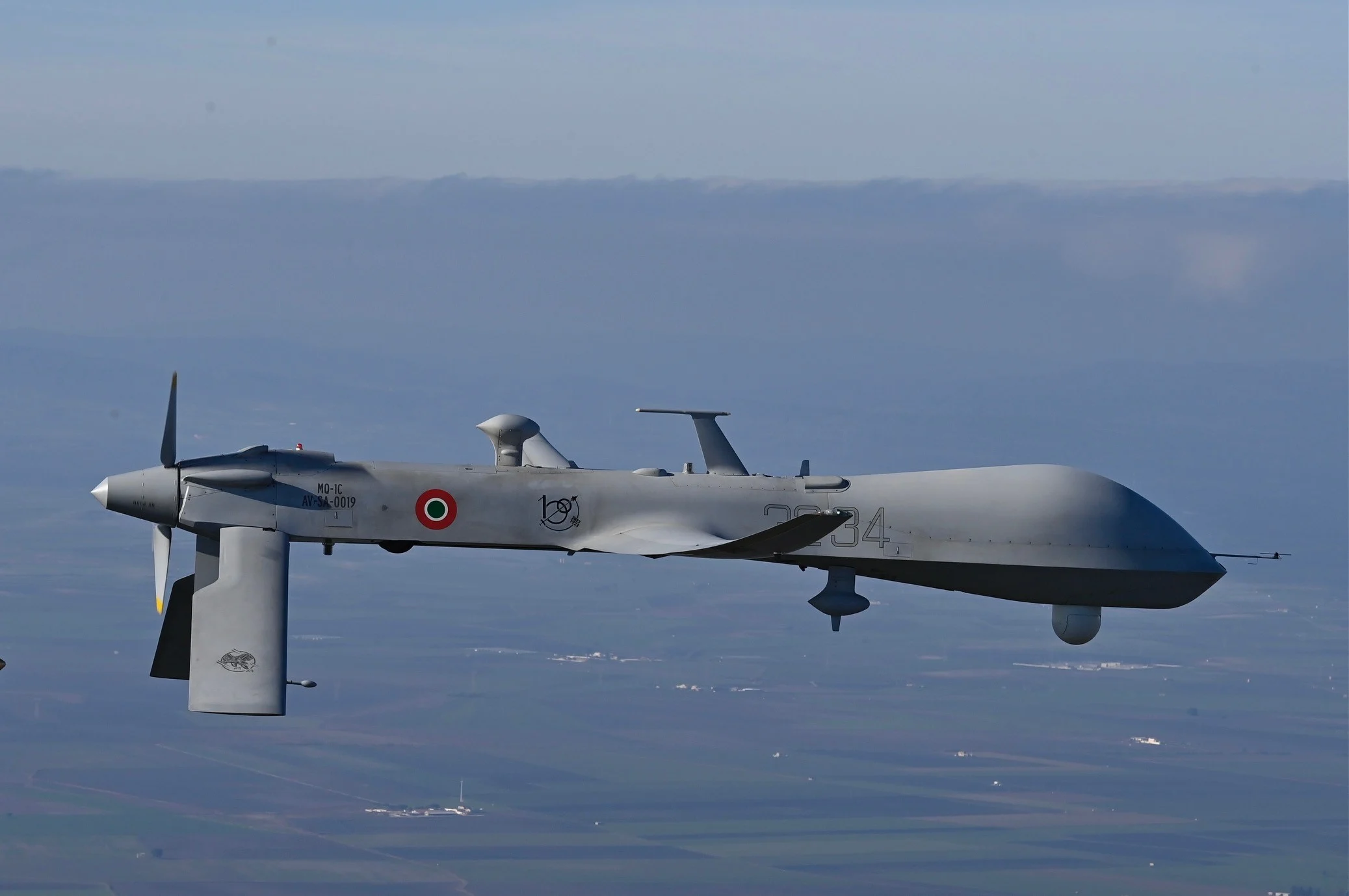 Italia Resmi Akuisisi Drone Astore Levante, Penerus MQ-1 Predator yang Legendaris