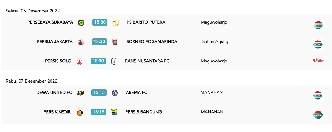 Jadwal Liga 1 dan Deretan Kompetisi Dunia: Catat Tanggal Pentingnya!