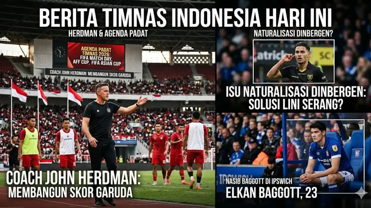 Jadwal Timnas Indonesia Terbaru: Herdman Siapkan Skuad Hadapi FIFA Matchday November