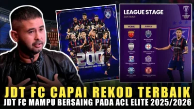 JDT Bantai Port FC 3-0, Puncak Klasemen ACL Elite Kian Memanas