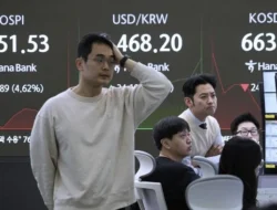 KOSPI Terjun Bebas: Sentimen Negatif dari China dan AS Hantam Pasar Saham Korea