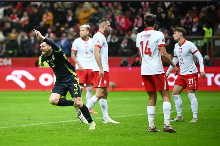 Lewandowski Bersinar, Polandia Bantai Rumania 6-0 di UEFA Nations League