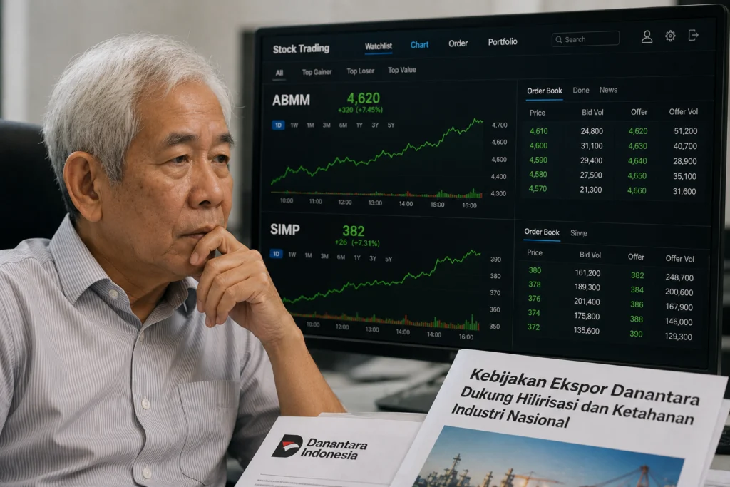 Lo Kheng Hong Borong Saham ABMM 8 Kali di Oktober, Kepemilikan Tembus 5,7%