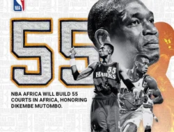 NBA Africa Bangun 55 Lapangan Basket di Kongo untuk Hormati Legenda Dikembe Mutombo