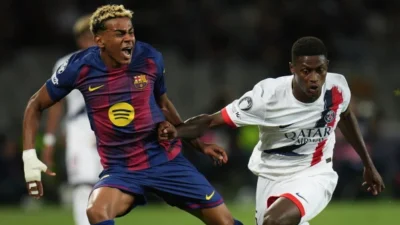 Nuno Mendes Absen, PSG Hadapi Barcelona Tanpa Penjaga Khusus Lamine Yamal