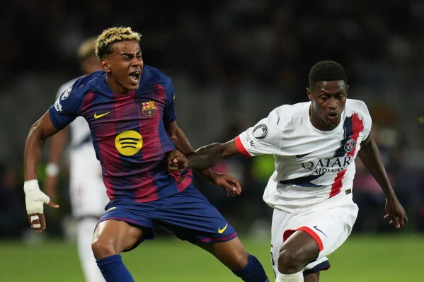 Nuno Mendes Absen, PSG Hadapi Barcelona Tanpa Penjaga Khusus Lamine Yamal