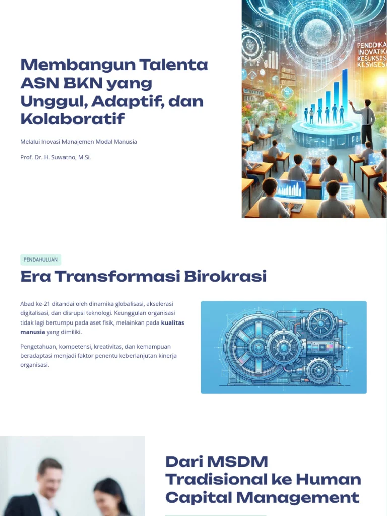 Peran Strategis BKN dalam Pengembangan SDM dan Manajemen Talenta