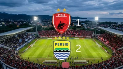 Persib vs Persik: Gol Sentuhan Pertama Julio Cesar Bawa Maung Bandung Menang Dramatis 1-0
