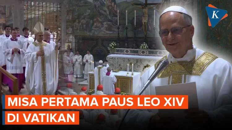 Pope Leo XIV Tampil Perdana Usai Operasi Kanker Paru, Pimpin Misa di Rumah Sakit