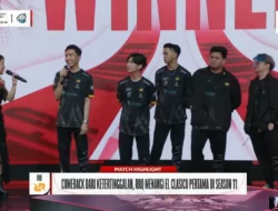 RRQ Akhirnya Menang El Clasico, Tapi Lampu Merah Masih Menyala di Klasemen MPL ID S18