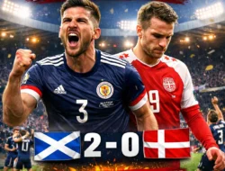 Skotlandia Akhiri Paceklik Gol, Kalahkan Makedonia Utara 2-0 di Laga Bersejarah Andy Robertson
