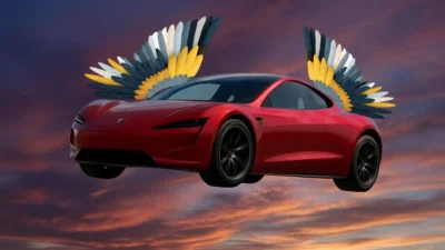 Tesla Roadster: Mobil Terbang, Janji Manis, dan Ancaman Batal Produksi