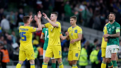 Ukraina Takluk dari Irlandia Utara di UEFA Nations League