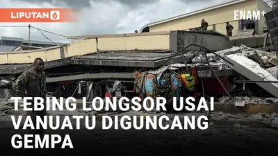 Vanuatu Diguncang Dua Gempa Besar dalam Dua Hari, Peringatan Tsunami Sempat Meneror Warga