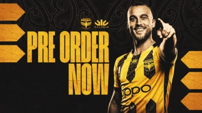 Wellington Phoenix Meluncurkan Jersey Alternatif 2026-27, Debut Berjalan di Kandang Lawan