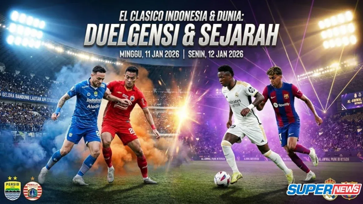 Jadwal Liga 2 dan Sorotan Laga Penting: Persib, Barcelona, hingga El Clasico